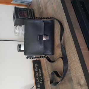 Longchamp leather crossbody bag